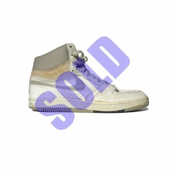 Sneakers Working Shoes Nike Court Force Hi 1987 OG Basketball Natural Gray Size 11