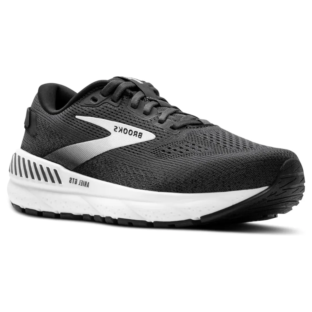 Running Sports Shoes Brooks Ariel GTS 24 Ebony/Black/White Running Shoe (Women's)