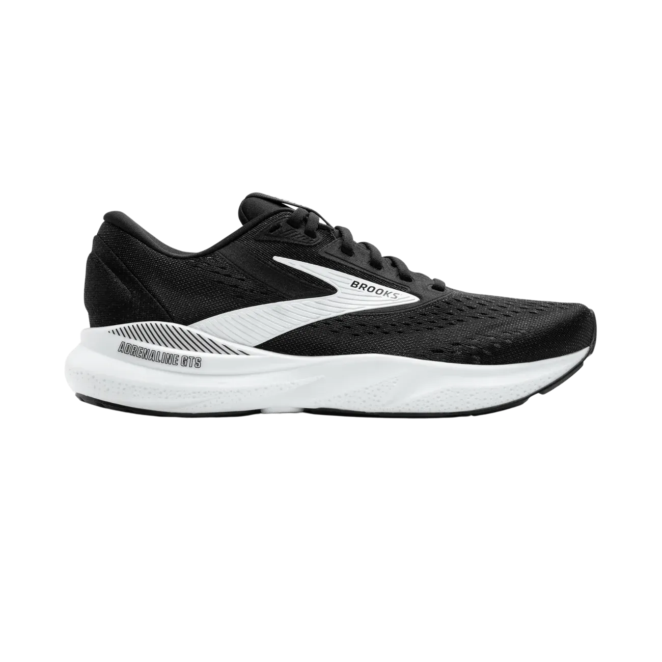 Brooks Womens Adrenaline GTS 24 Wide - Black/White (1204261D087) My Running Shoes