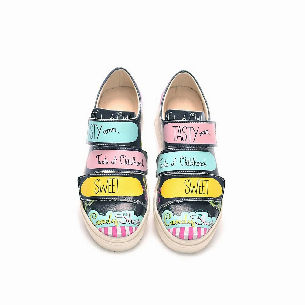 High Heel Template Candy Shop Sneaker Shoes NAC109