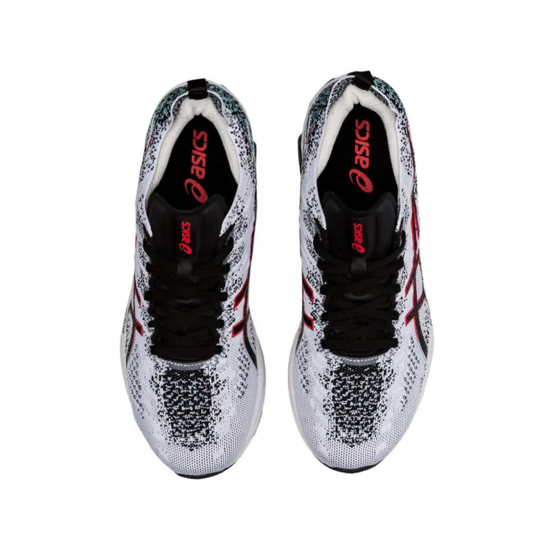 Mens Asics Gel-Kinsei Blast White/Black' (Sea Breeze) Asics Driving Shoes