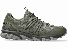 Best Running Shoes ASICS Gel-Sonoma 15-50 TruFFle Grey Mantle Green