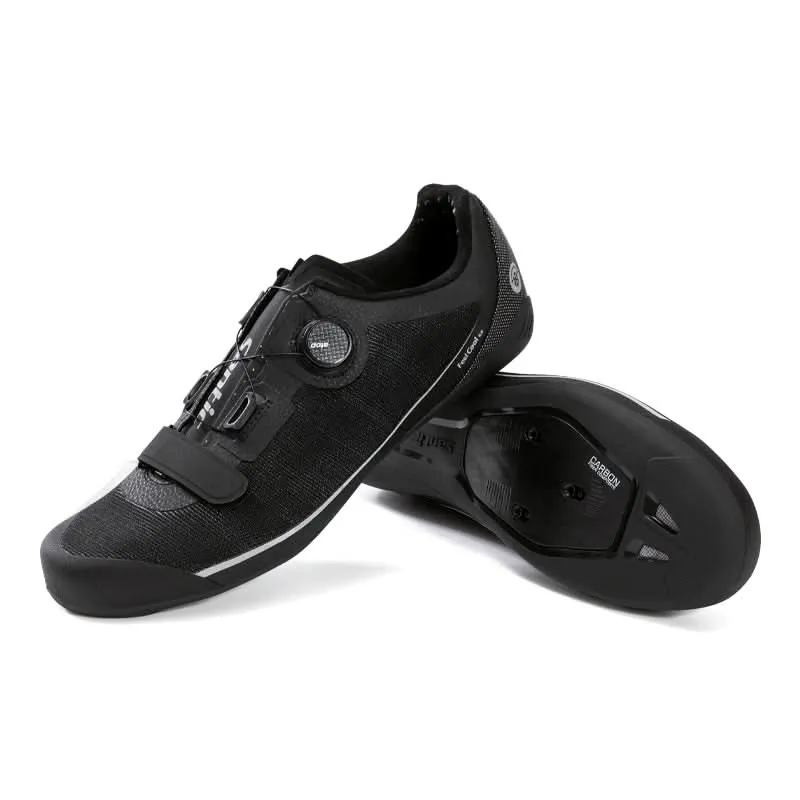 Shoes For Badminton And Running Santic Fuji Men's Carbon Road Bike Shoes