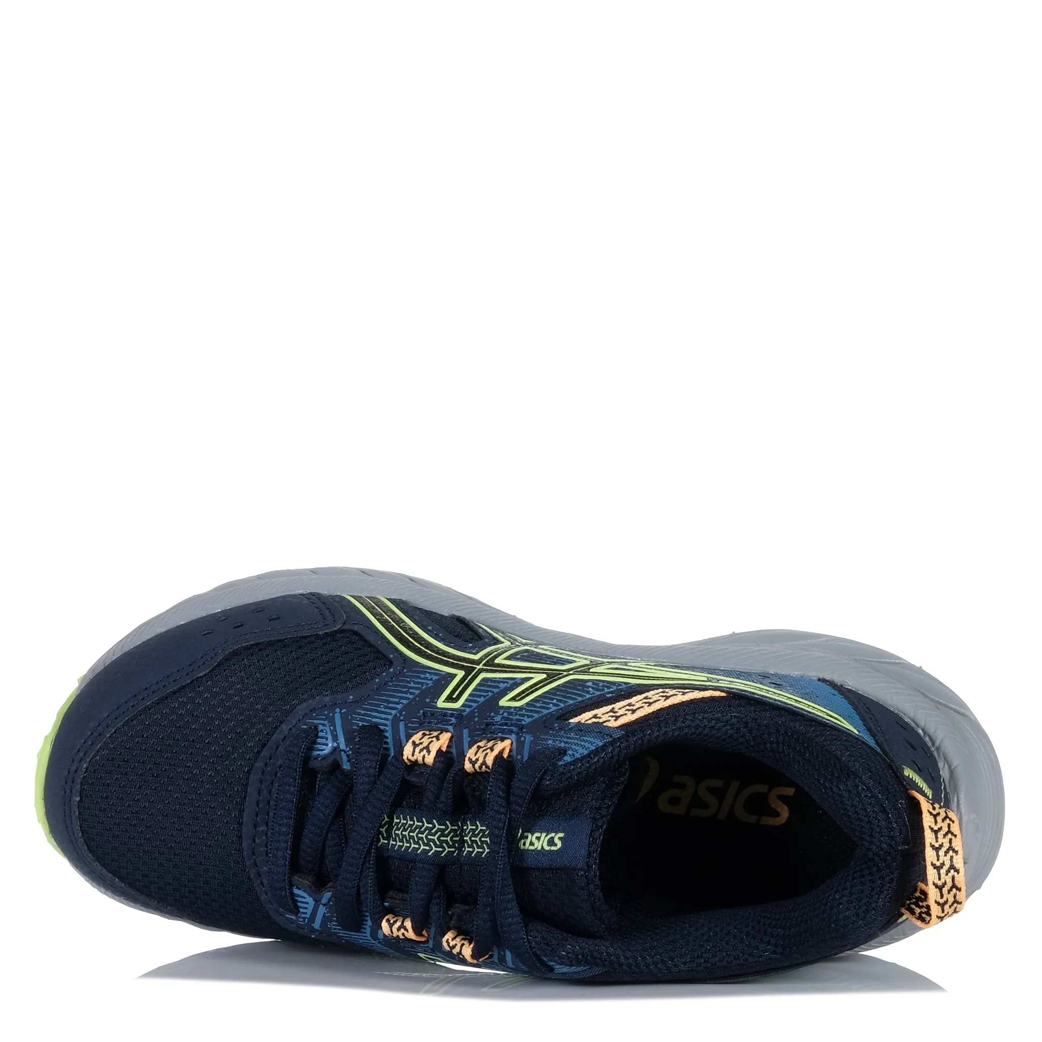 Asics Tiger Runner Casual Shoes Asics Gel-Venture 9 GS Midnight/Lime Green