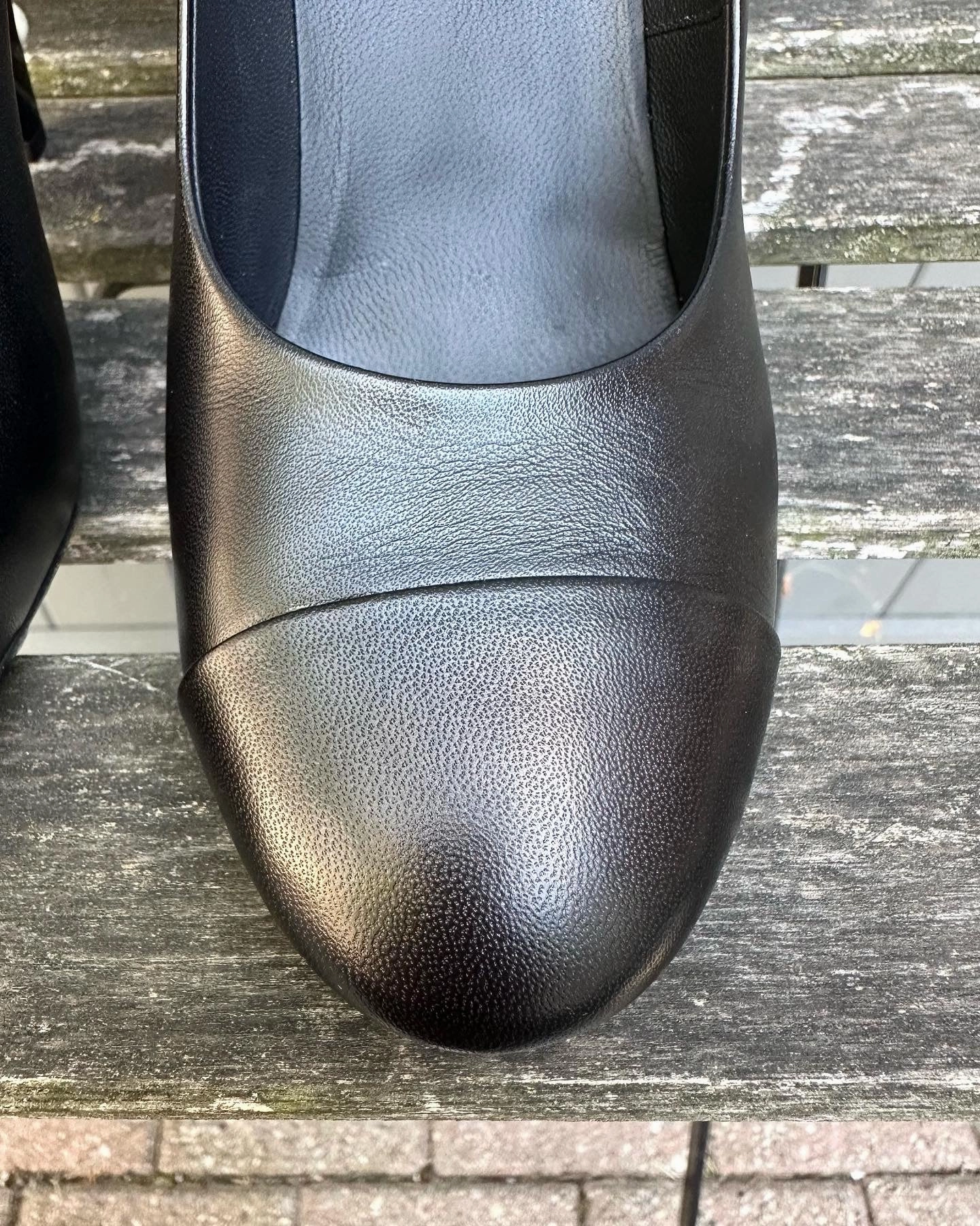 High Heel Drawings CHANEL Pearl Embellished Lambskin Leather High Heel Pumps