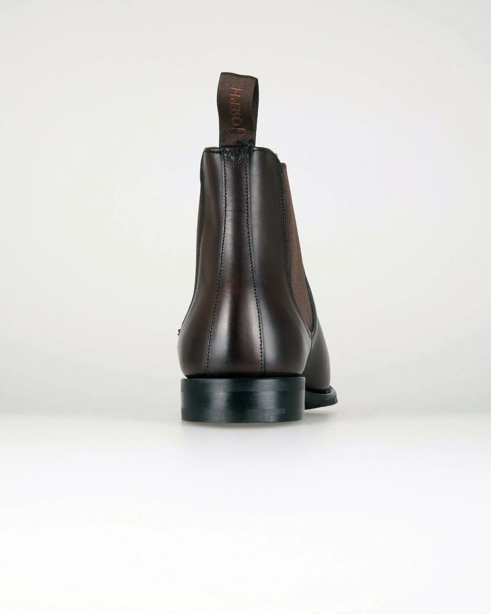 Cheaney Godfrey D Chelsea Boot - Mocha Calf Leather Pleaser Thigh High Boots