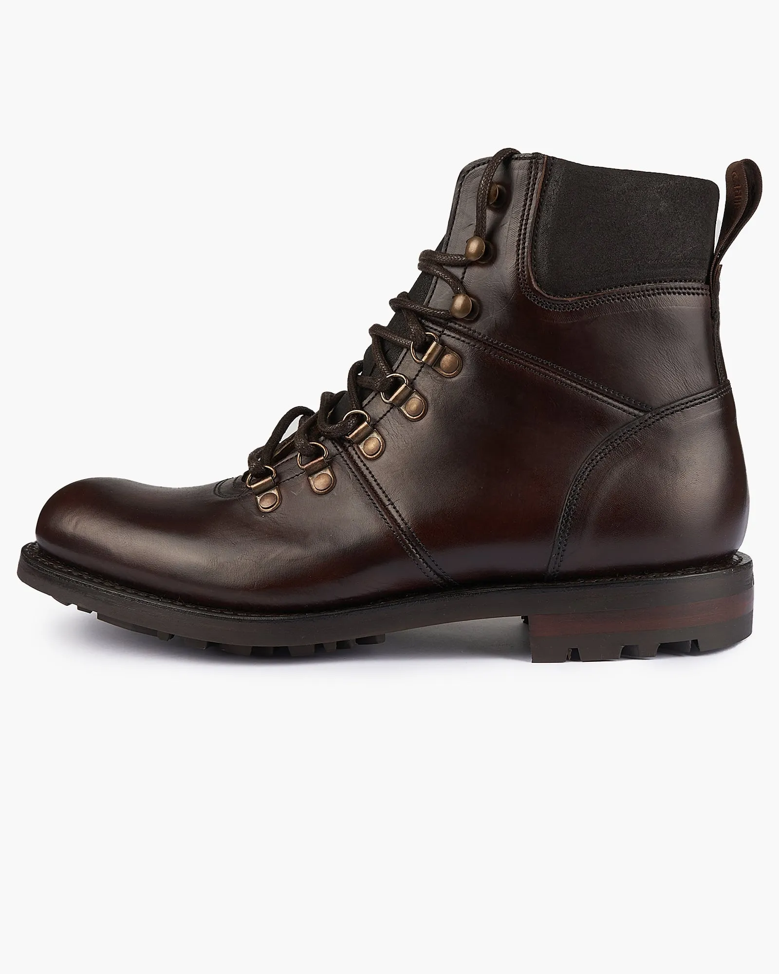 Cheaney Ingleborough B Hiker Boot - Chicago Tan Chromexcel Leather Met Guard Steel Toe Boots