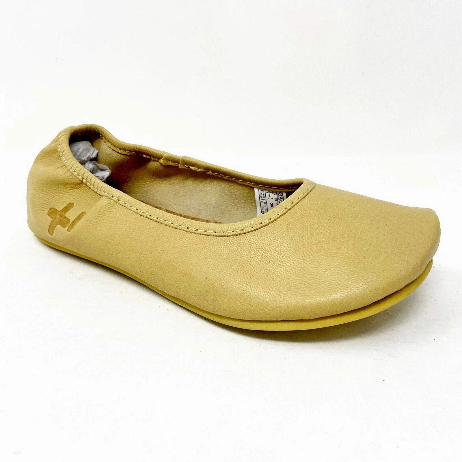 Observatory Street Oxford OTZ Shoes Semis Leather Jojoba Womens Slip On Flats Shoes 94112 244