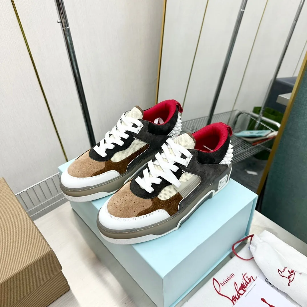 Christian Louboutin Spiked Sneakers - Luxe Footwear for Men US Sizes 3-13 Sneakers For Suits