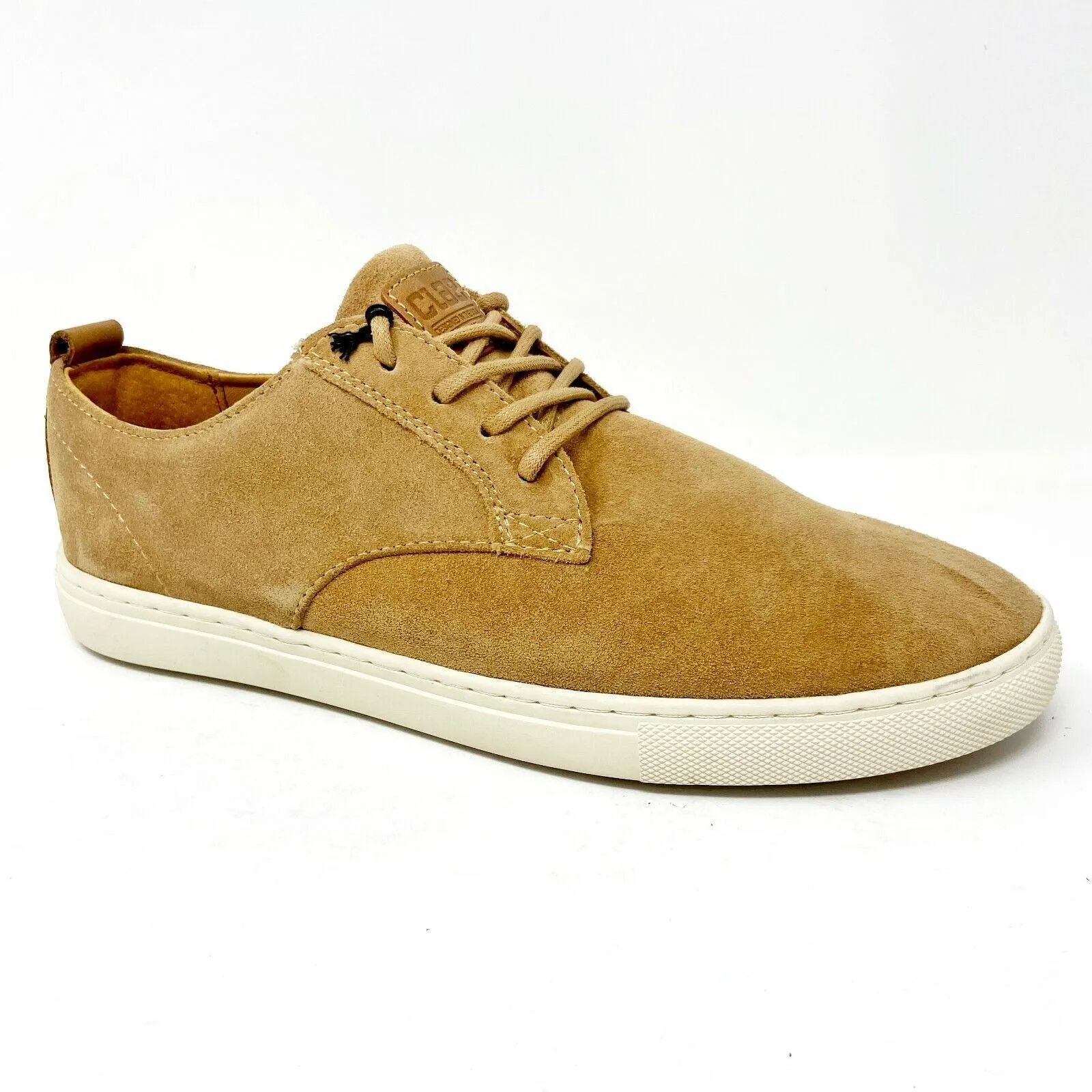 Business Casual Shoes Nearby Clae Ellington SP Cinnamon Brown Suede Mens Casual Shoes Sneakers