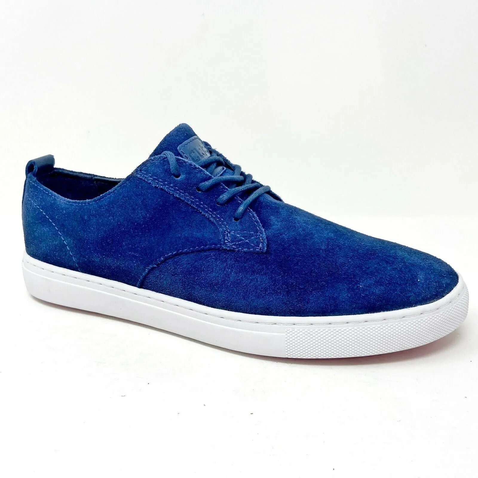 Disruptor Casual Alloy Toe Work Shoe Clae Ellington SP Midnight Blue Suede Mens Premium Casual Shoes Sneakers