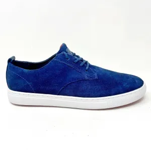 Clae Ellington SP Midnight Blue Suede Mens Premium Casual Shoes Sneakers Sweet Classic Leather Casual Shoes
