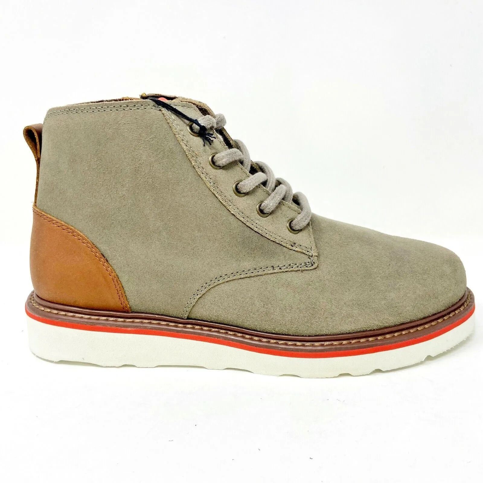 Clae Jackson Sage Waxed Suede Vibram Mens Casual Mid Top Shoes Sneakers Casual Tactical Shoes