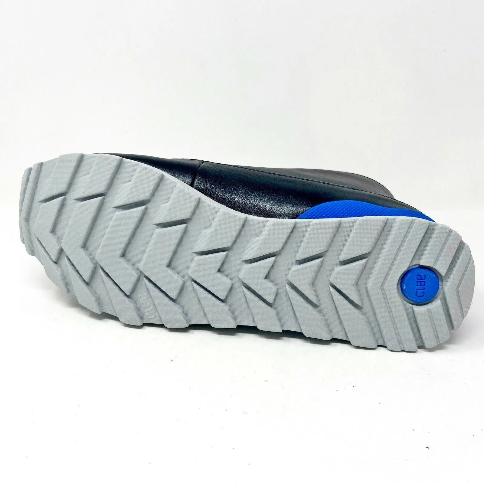 Casual High Top Dress Shoes Clae Starks Black Leather Mens Premium Mid Comfort Casual Shoes Sneakers