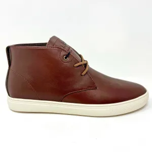 Clae Strayhorn SP Chestnut Tumbled Leather Mens Premium Casual Shoes Ralph Lauren Casual Shoes