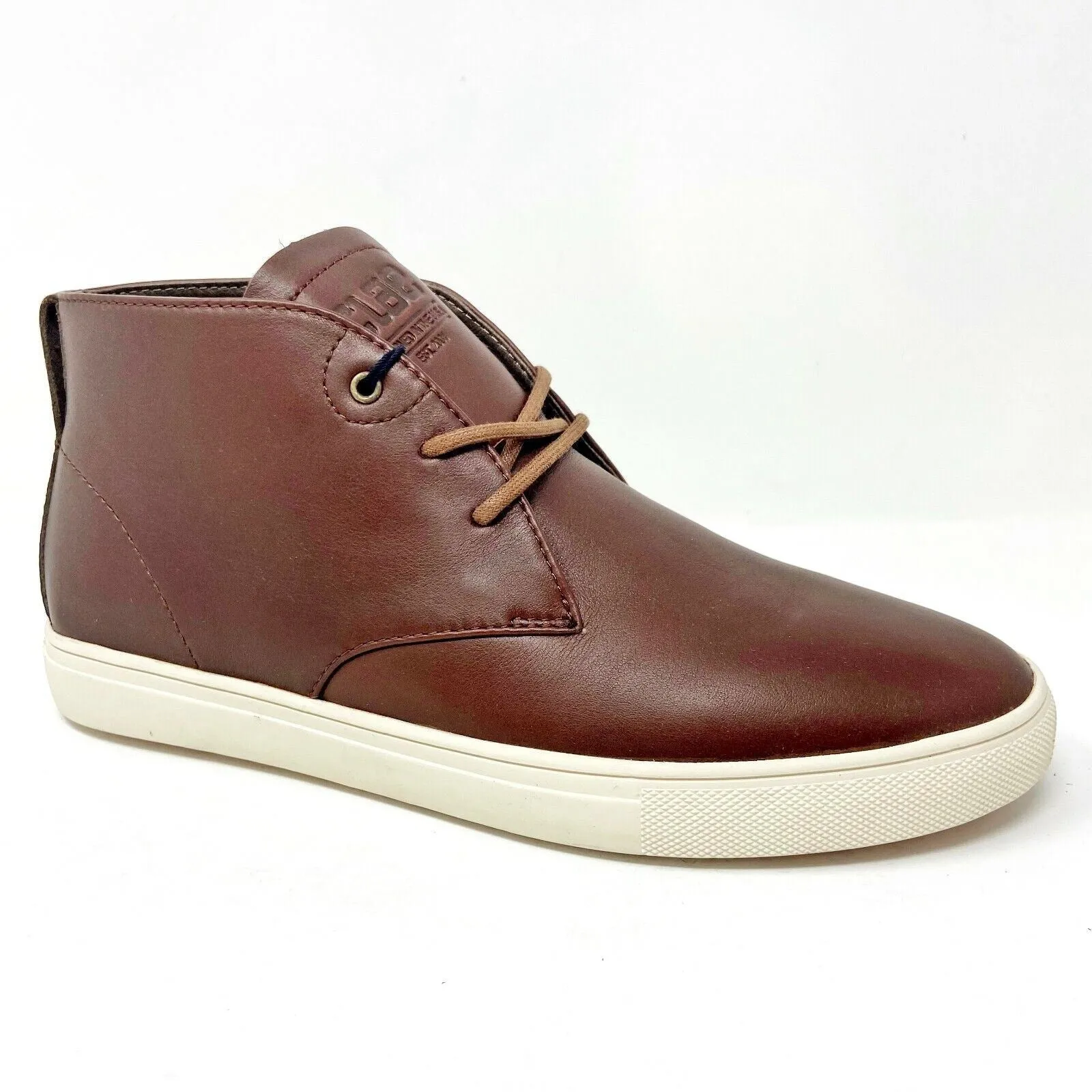 Balenciaga Casual Shoes Clae Strayhorn SP Chestnut Tumbled Leather Mens Premium Casual Shoes