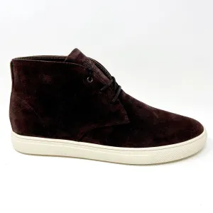 Casual Shoes With  Jeans Clae Strayhorn SP Umber Brown Suede Mens Mid Top Casual Shoes Sneakers