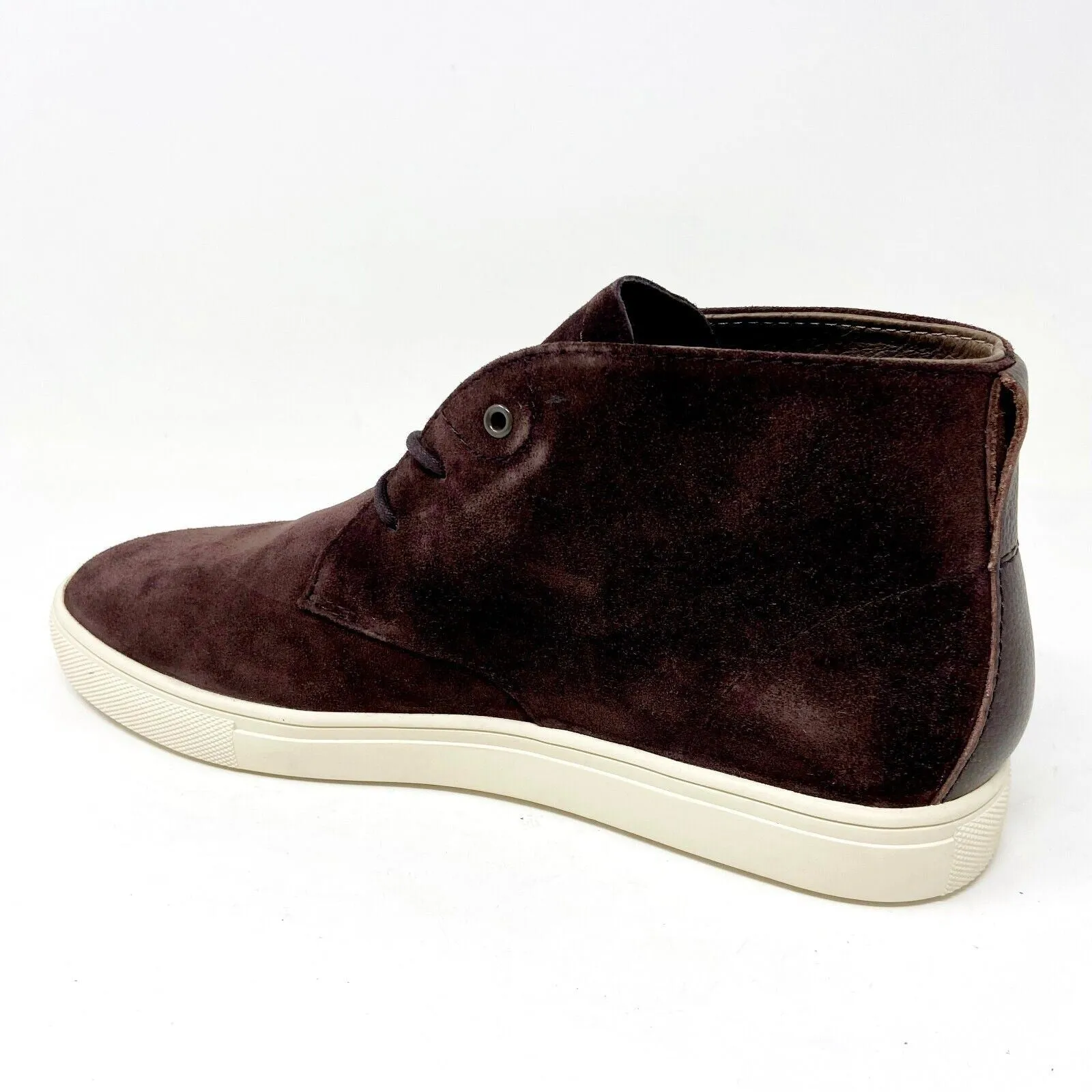 Western Casual Shoes Clae Strayhorn SP Umber Brown Suede Mens Mid Top Casual Shoes Sneakers