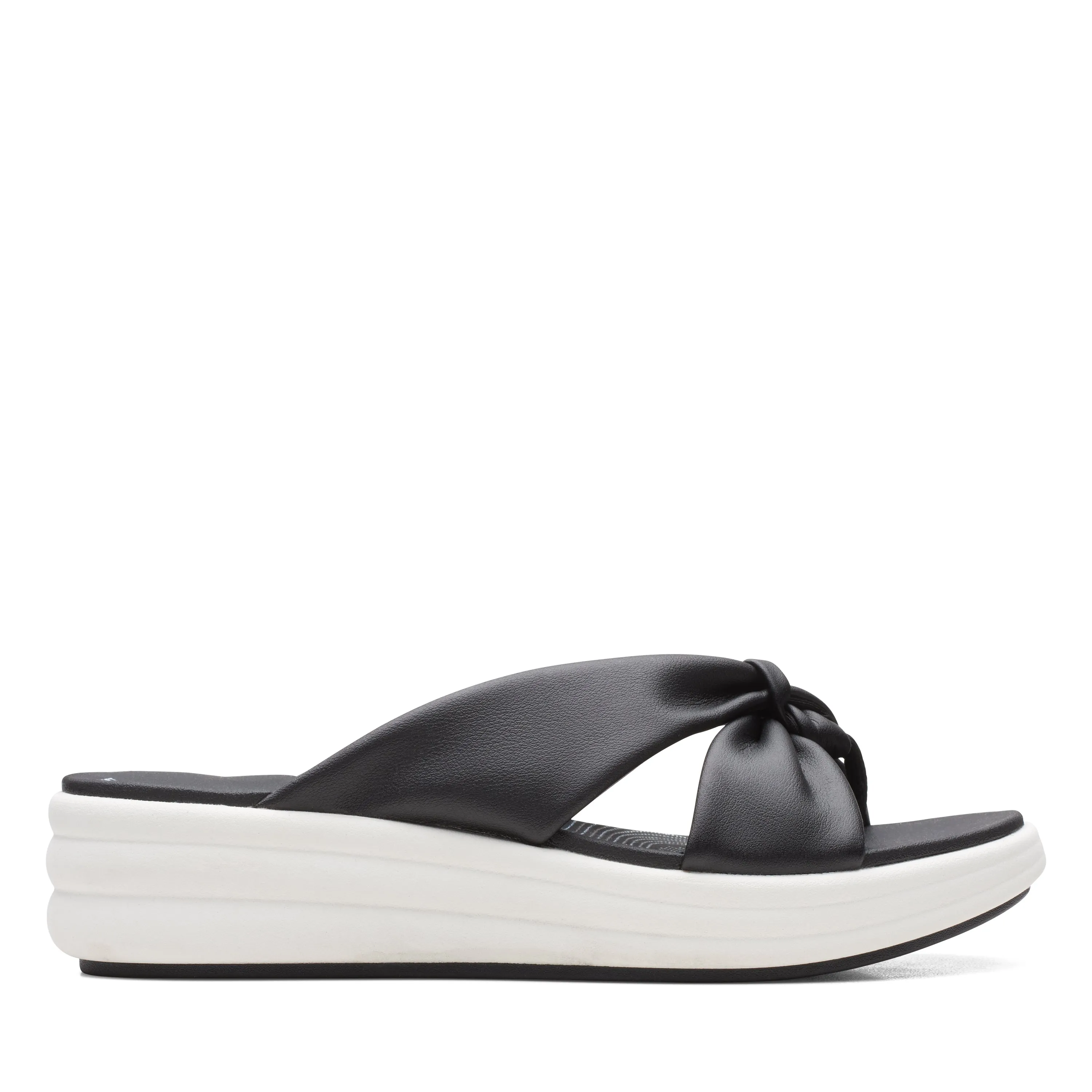 CLARKS | CASUAL SANDALS | WOMEN | DRIFT AVE BLACK | BLACK Fisherman Sandals