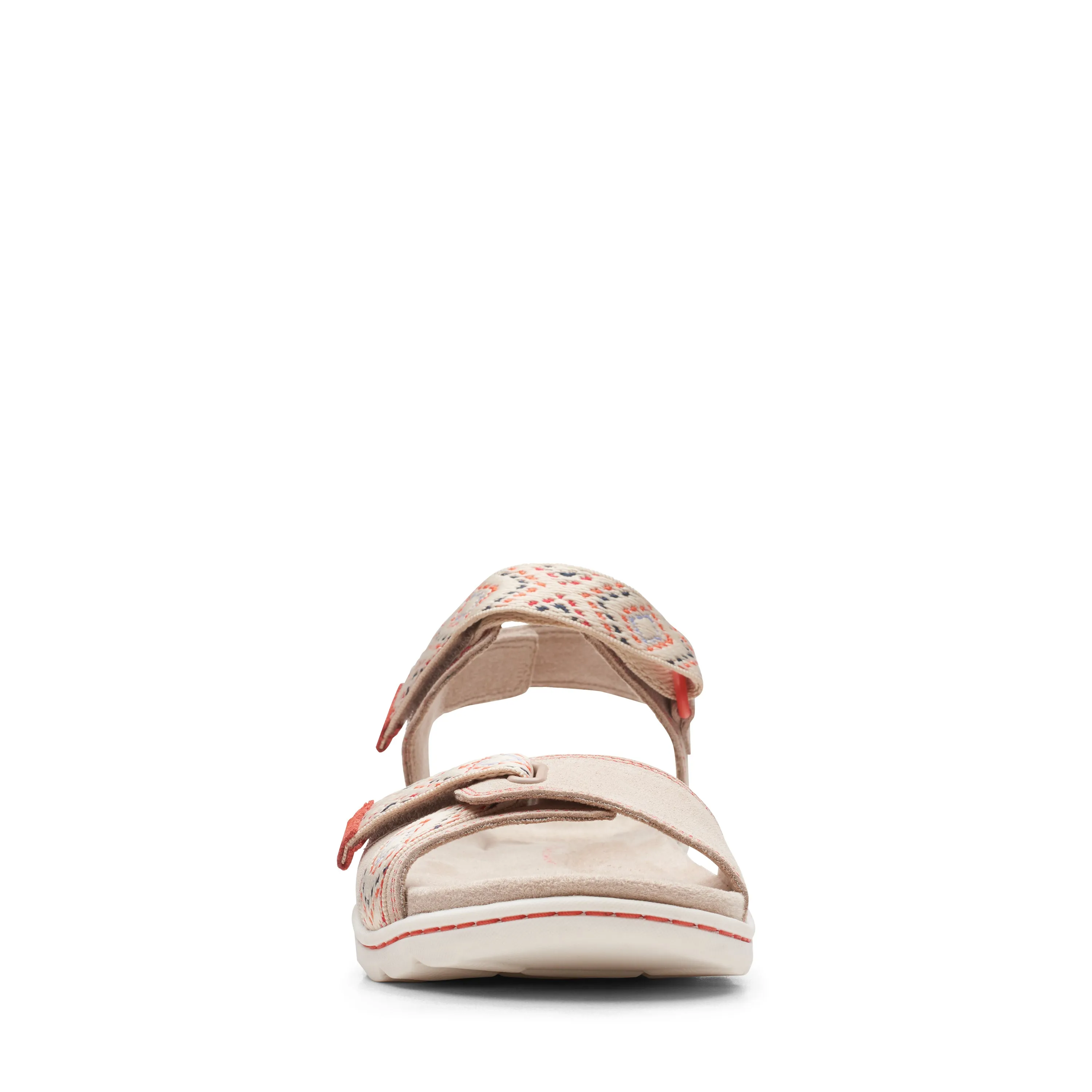CLARKS | SANDALS | WOMEN | AMANDA SPRINT SAND | BEIGE Platform Strap Sandals