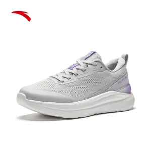 Strap Oxfords ANTA Women EBUFFER Lite Cross-Training Shoes 1225C7713-6 -GREY