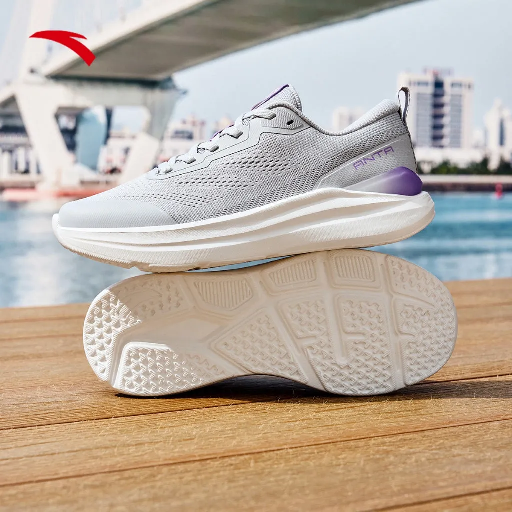 ANTA Women EBUFFER Lite Cross-Training Shoes 1225C7713-6 -GREY Oxford Button Down