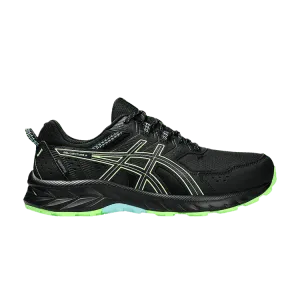 ASICS Gel-Venture 9 Waterproof Black Illuminate Green Asics Shoes For Badminton