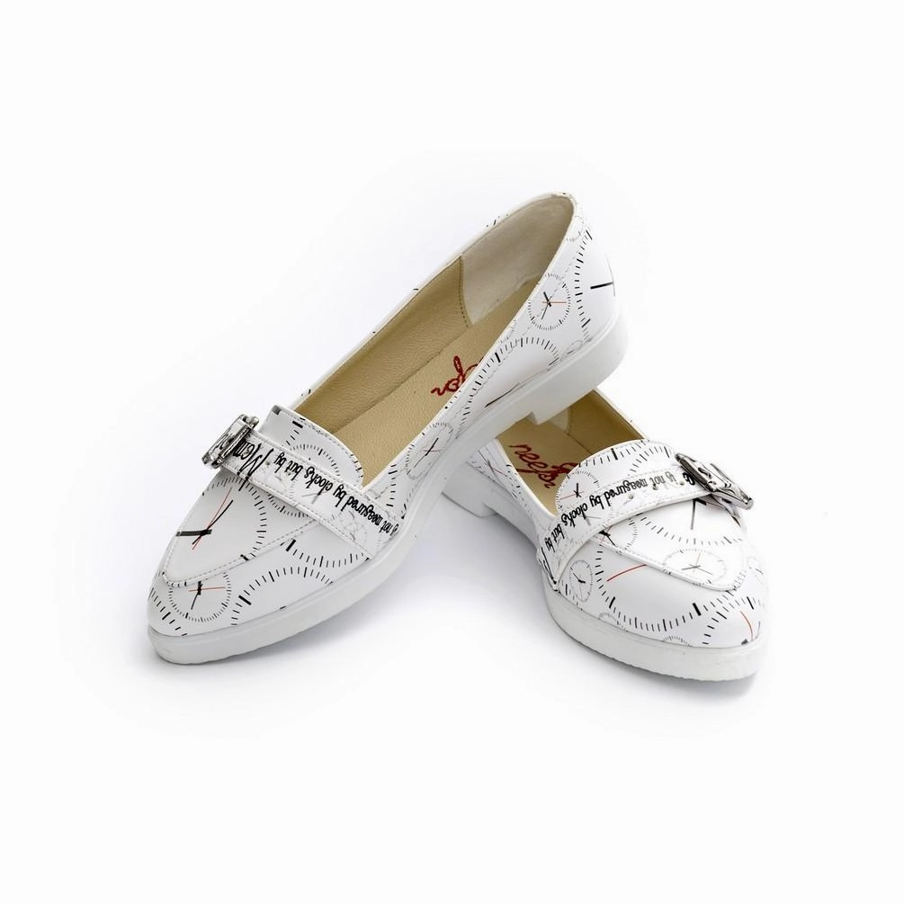 High Heel Loafer Clocks Sneaker Shoes NTS410