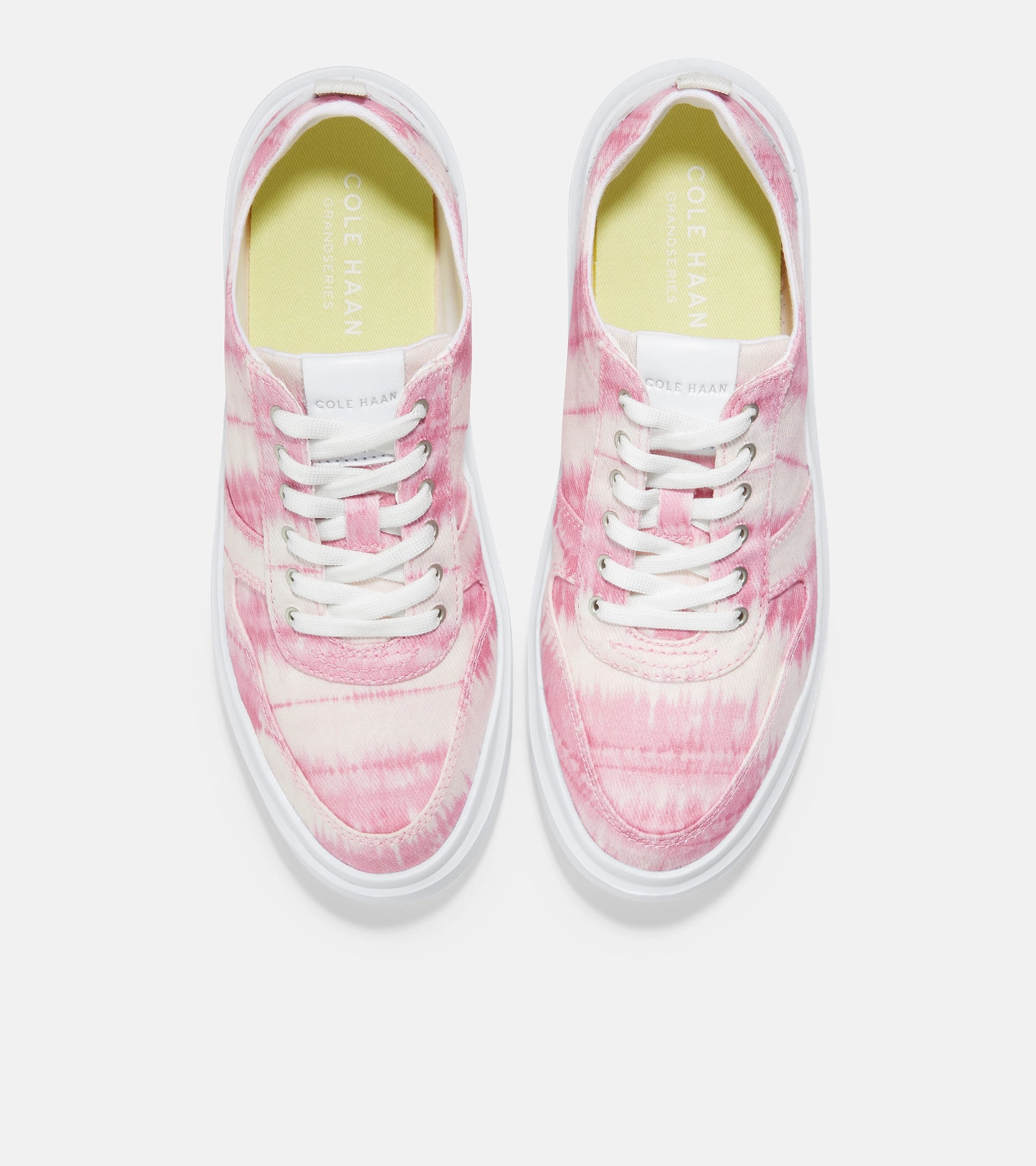 Cole Haan Women's GrandPr Rally Canvas Court Sneaker Dog In High Heels