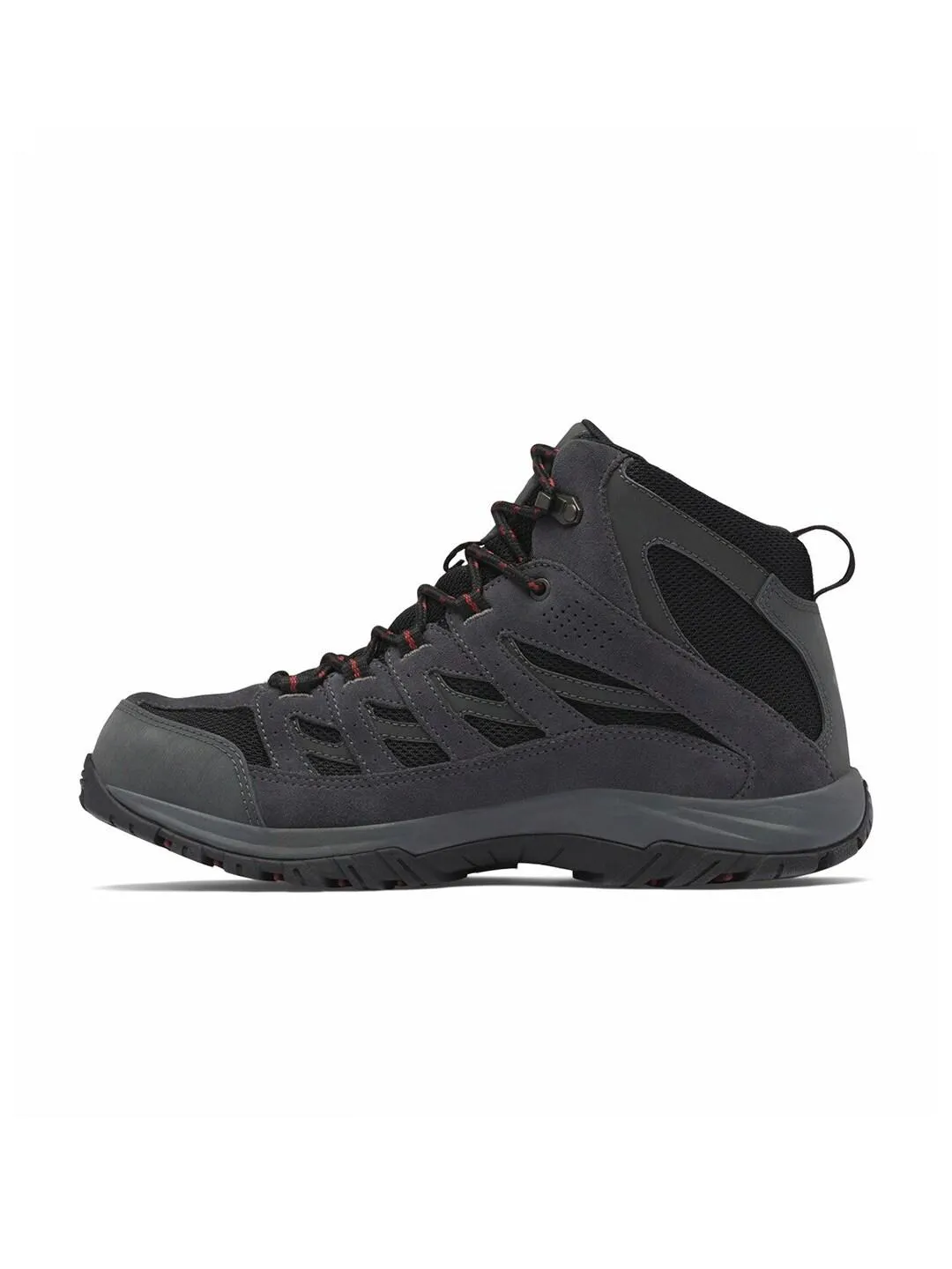 Columbia Men Black CRESTWOOD MID WATERPROOF Waterproof Shoes Academy