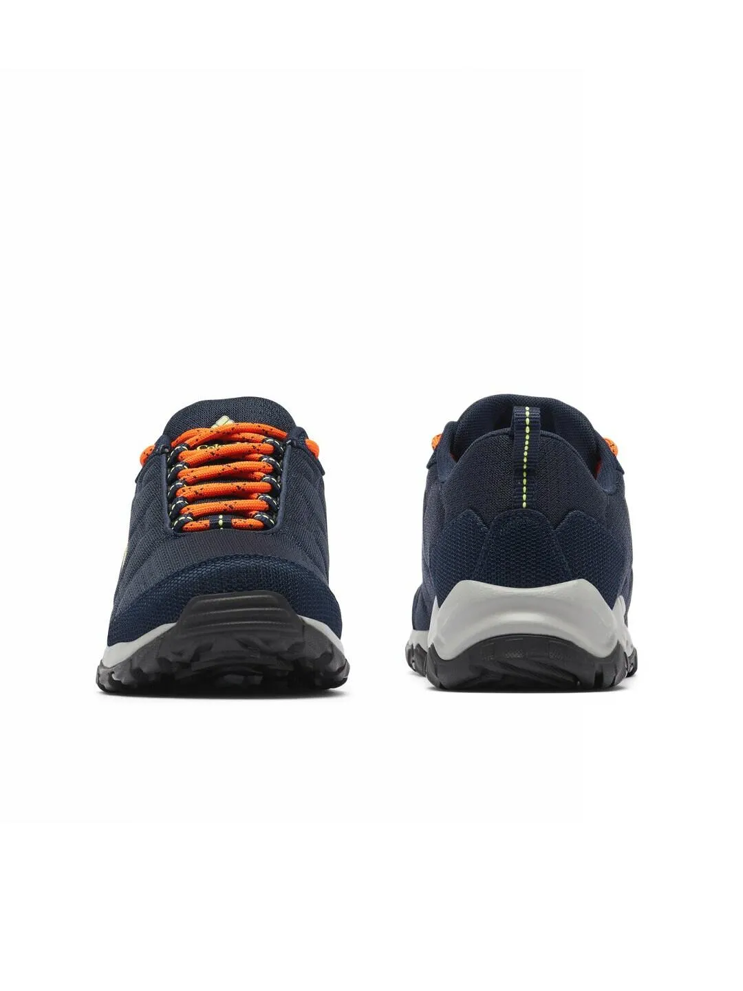 Columbia Men Blue FIRECAMP REMESH Wearing Hiking Boots In Winter