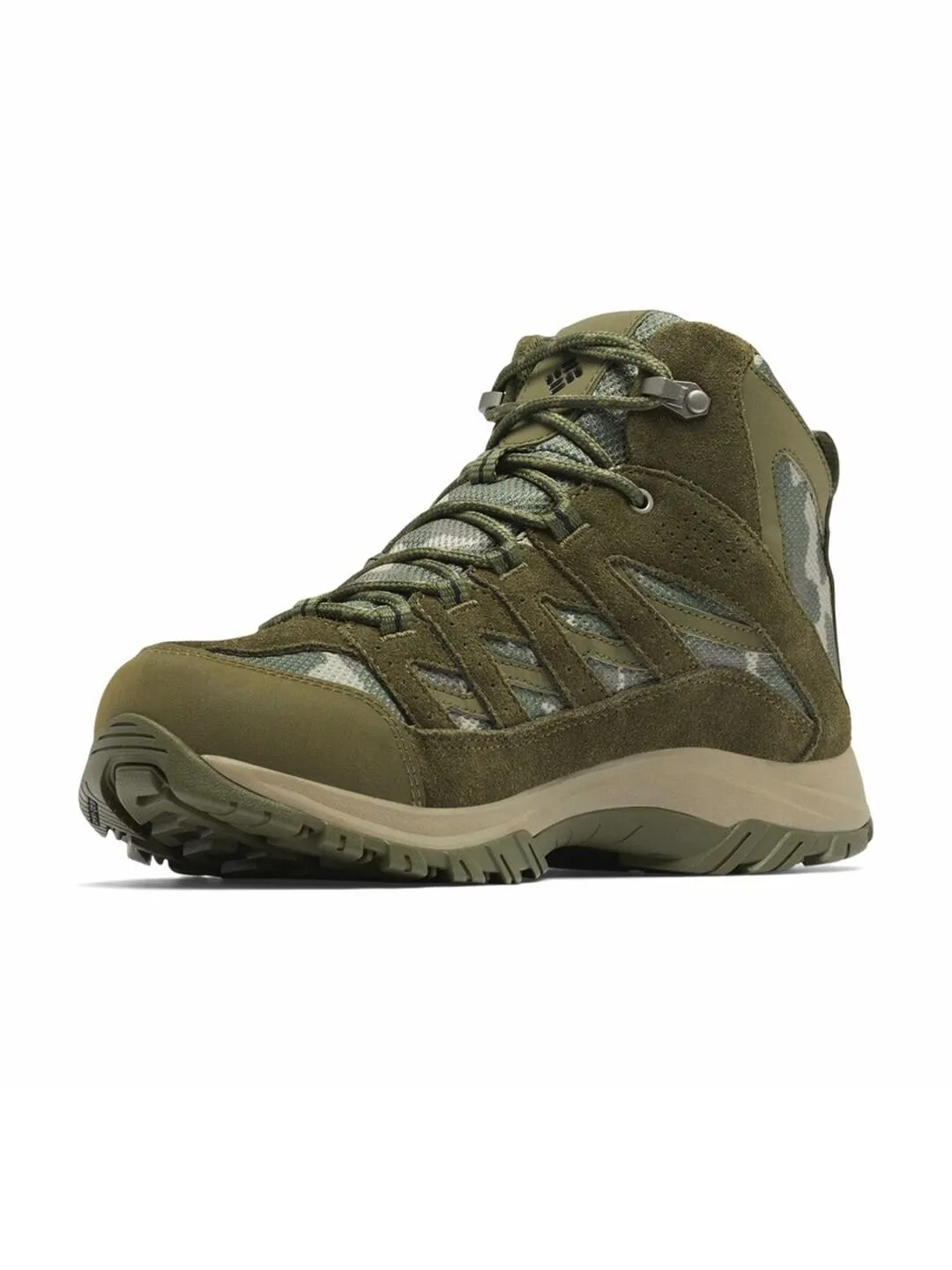 Waterproof Farm Shoes Columbia Men Green CRESTWOOD MID WATERPROOF