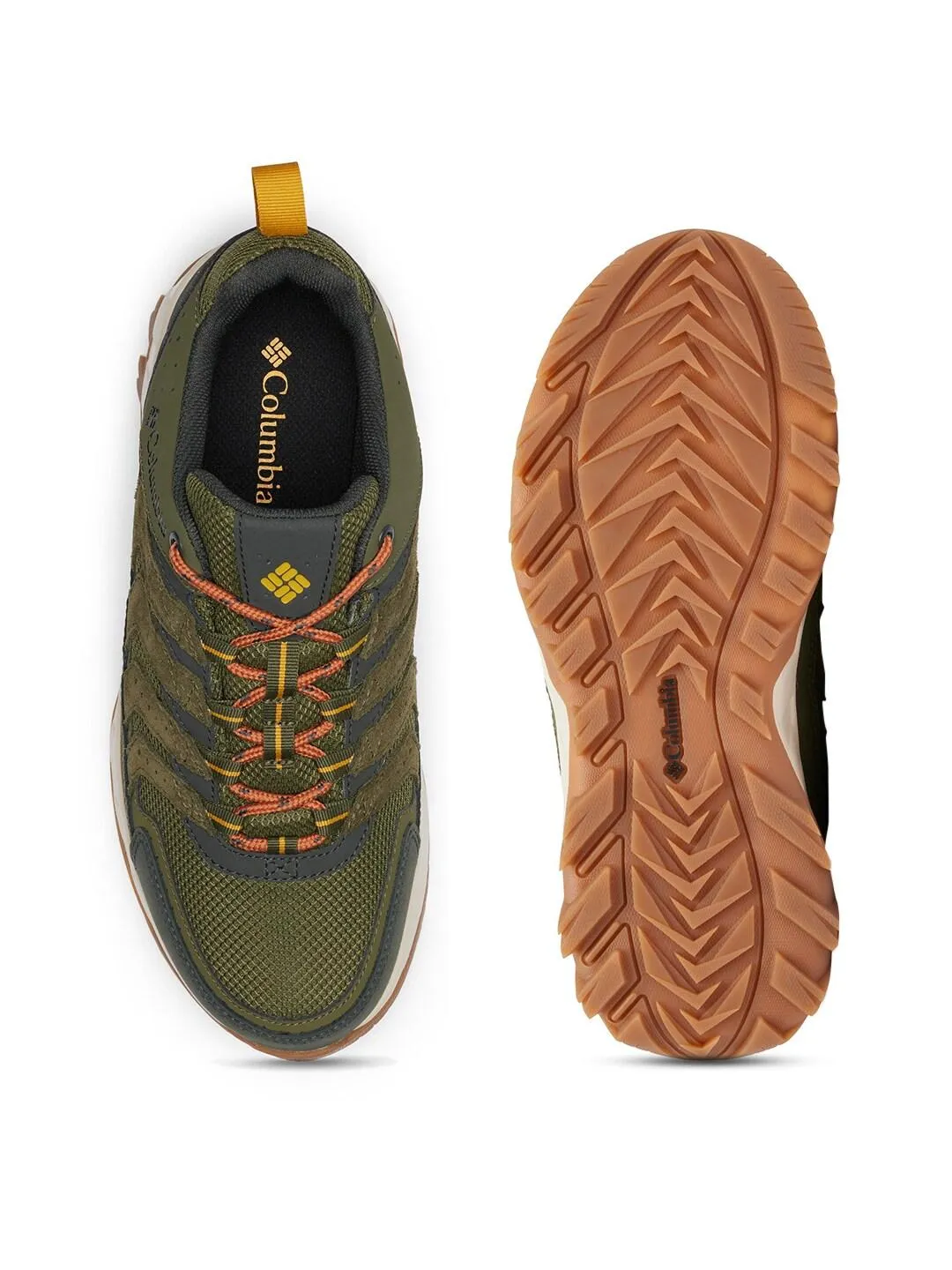 Columbia Men Green STRATA TRAIL LOW WP Best Hiking Boot Gaiters