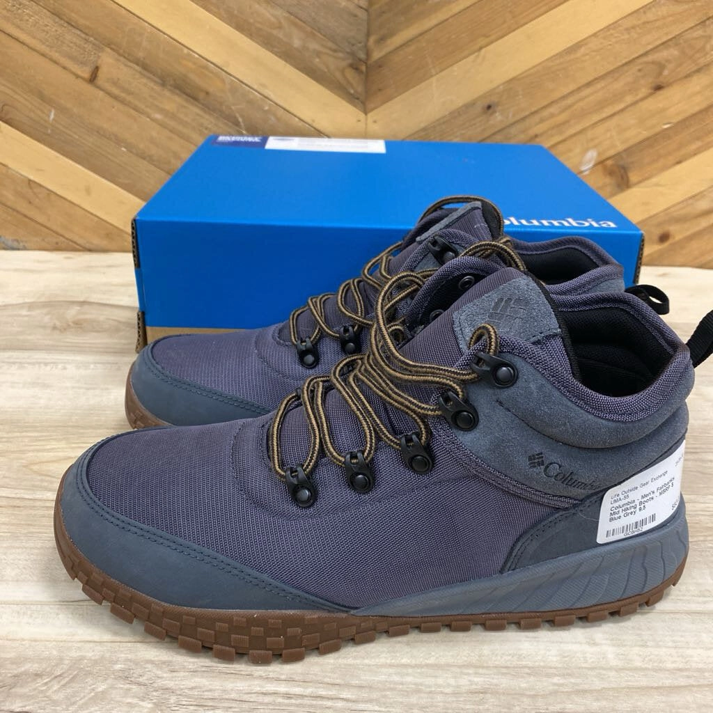Lowa Renegade Gtx Hiking Boots Columbia - Men's Fairbanks Mid Hiking Boots - MSRP $ : Blue Grey-men-9.5