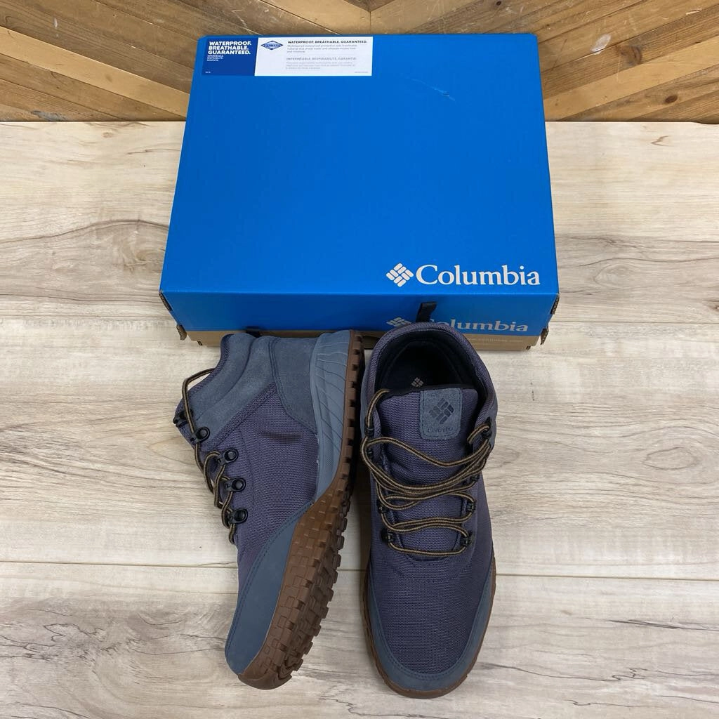 Asolo Fsn 95 Gore Tex Hiking Boots Columbia - Men's Fairbanks Mid Hiking Boots - MSRP $ : Blue Grey-men-9.5