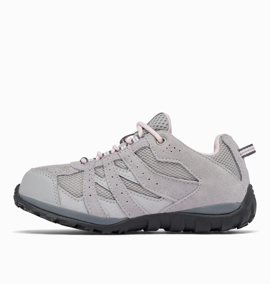 Columbia Kids Unisex Grey YOUTH REDMOND WATERPROOF Waterproof Low Hiking Shoes