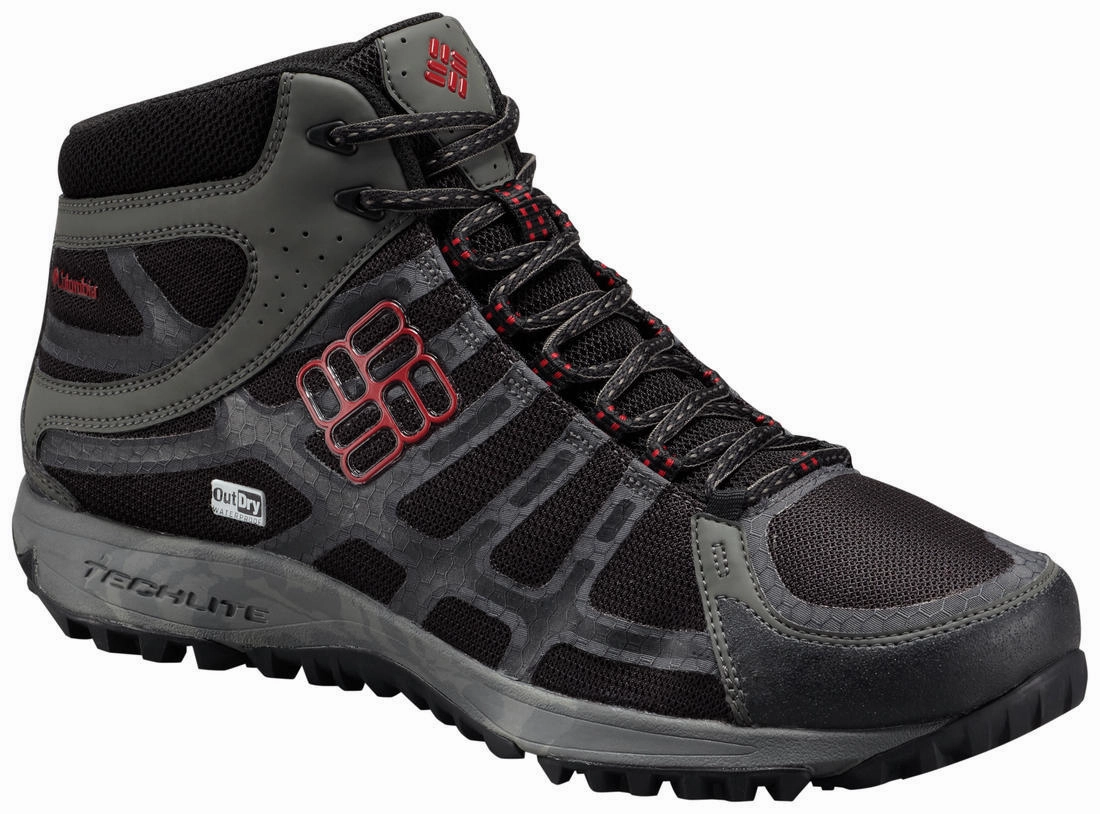 Columbia Men Black CONSPIRACY III MID OUTDRY Sonoma Hiking Shoes