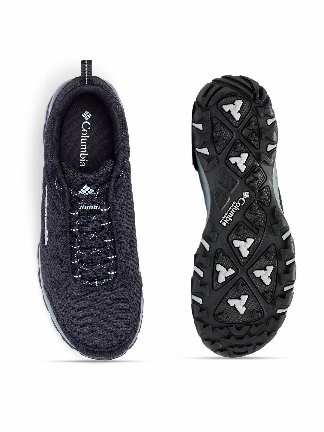 Columbia Men Black FIRECAMP REMESH Mountain Hiking Shoes