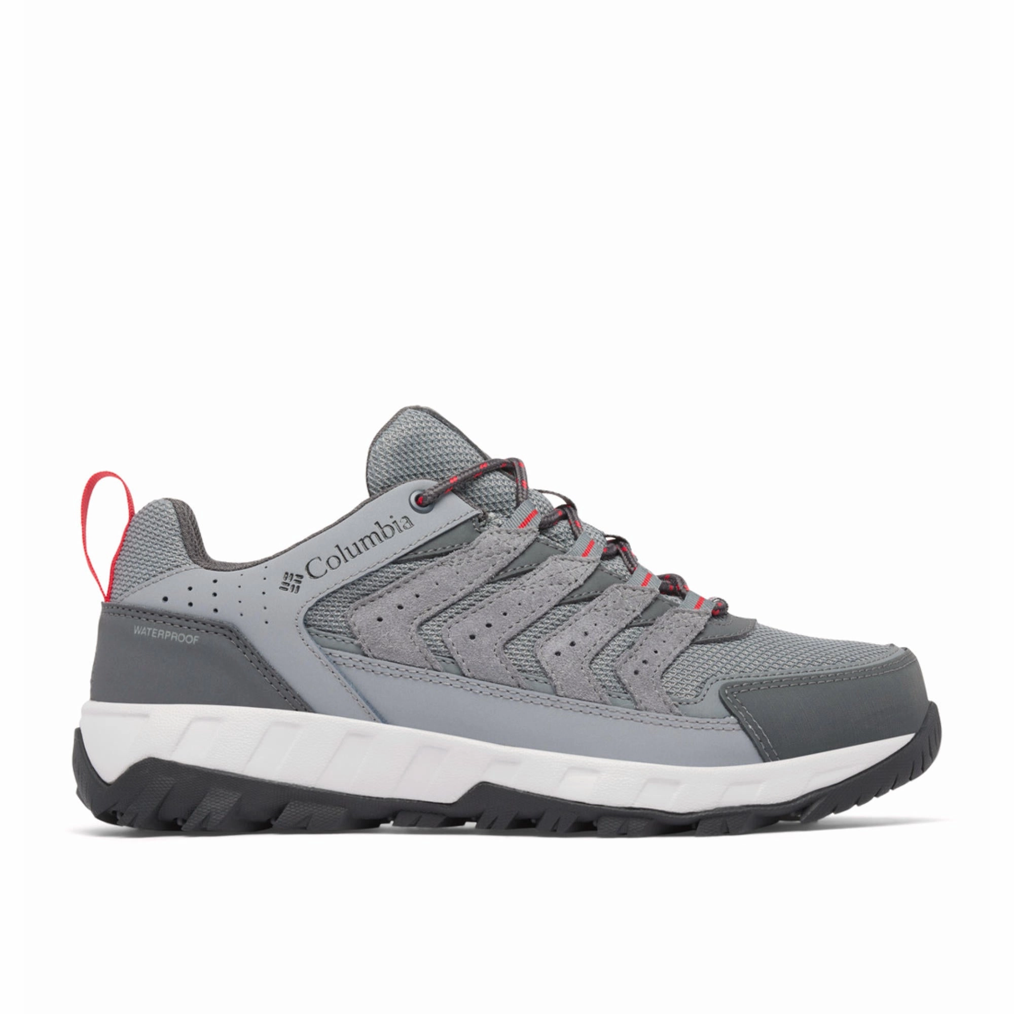 Cabela's Hiking Shoes Columbia Men Grey STRATA TRAIL LOW WP