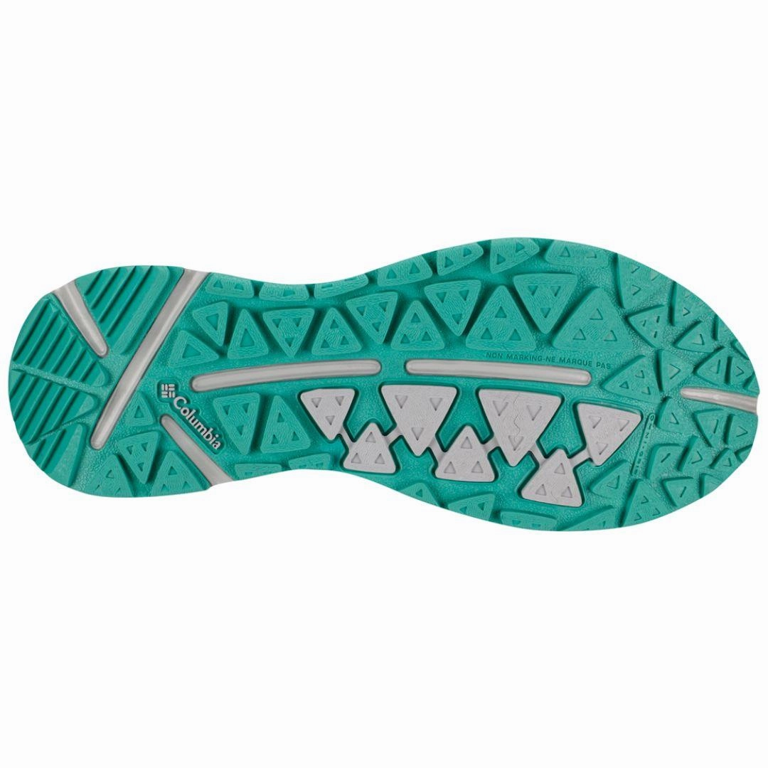 Shiny Silver Oxfords Columbia Women Grey DRAINMAKER III