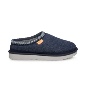 Casual Macy's Shoes UGG Tasman Wool Dark Sapphire Slippers - Men's