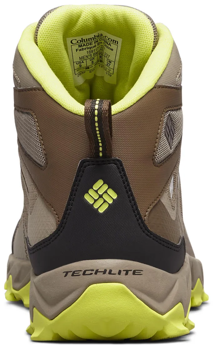 Hoka Gore Tex Hiking Boots Columbia Men Brown PEAKFREAK XCRSN II XCEL MID OUTDRY