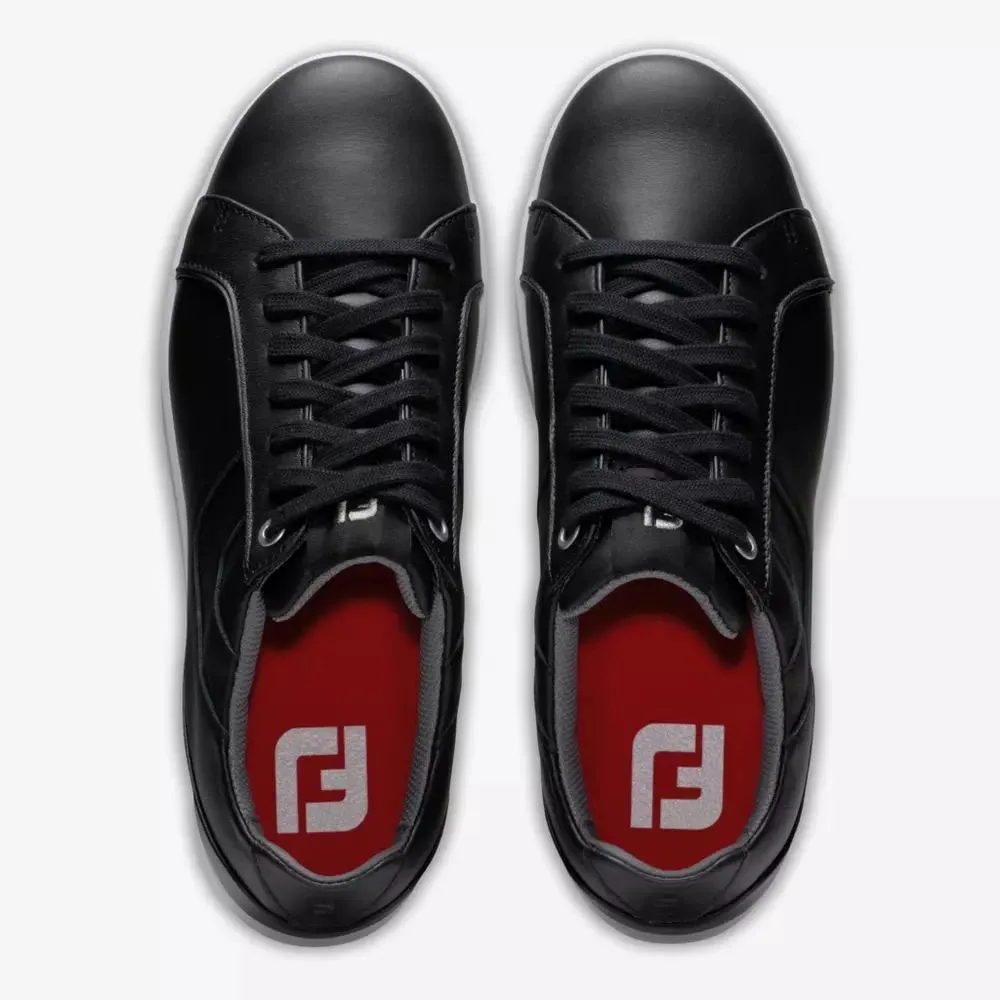 Low Price Golf New Women's Footjoy Black FJ Links Golf Shoes Size 8 MSP$130