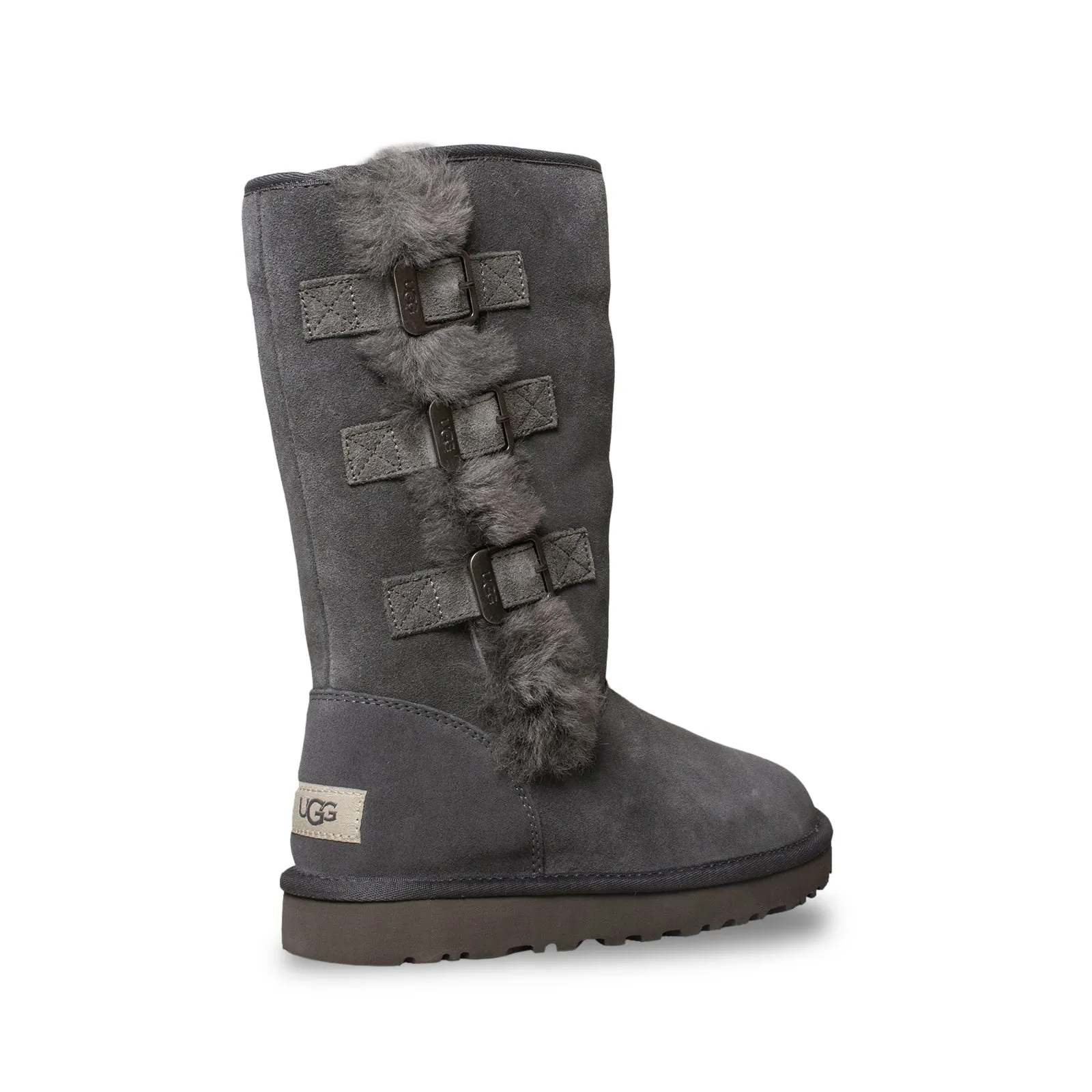 UGG Klea Charcoal Boots - Women's Western Boots Online