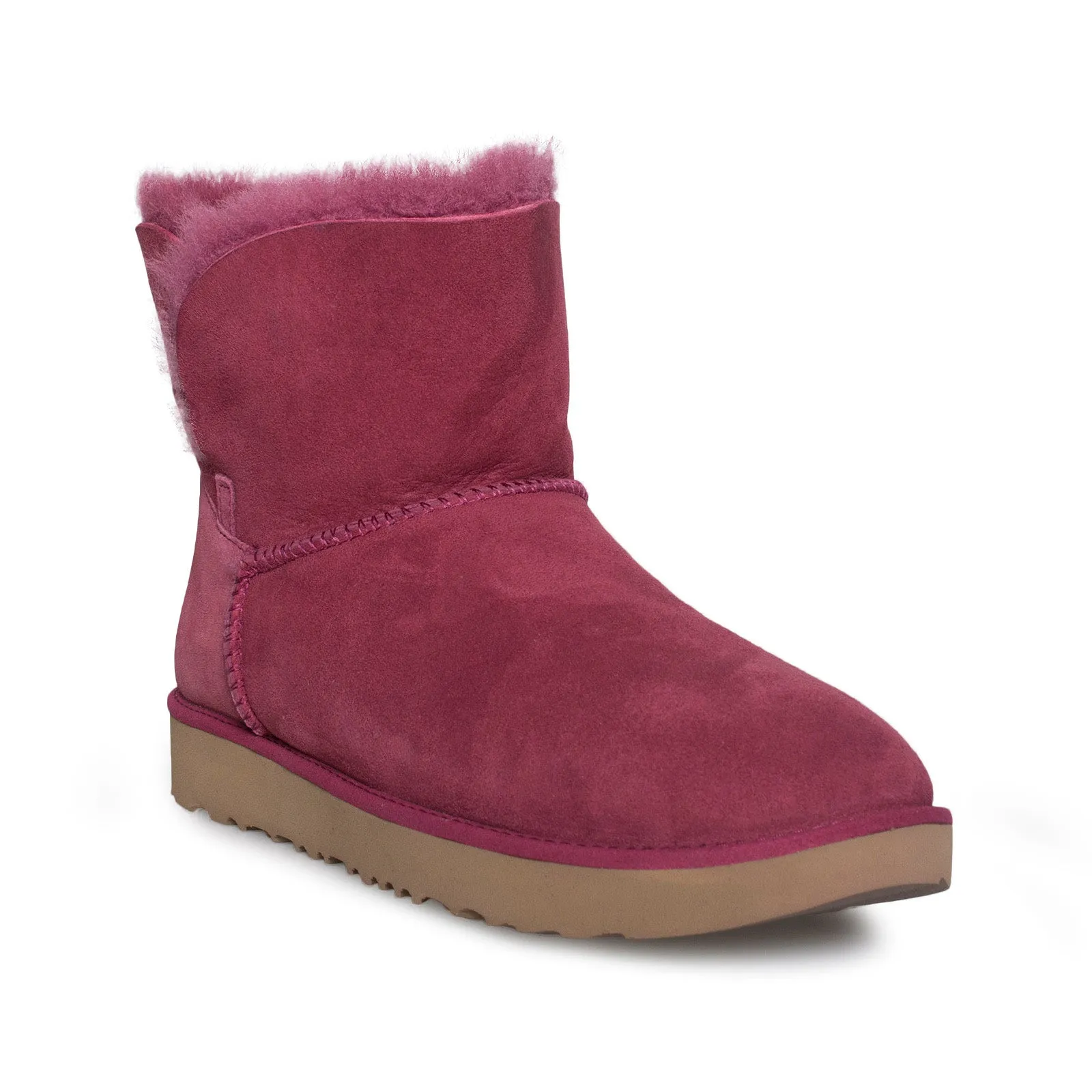 Boots At Tractor Supply UGG Classic Cuff Mini Garnet Boots