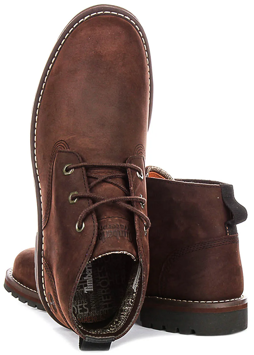 Fur Lined Snow Boots Timberland Larchmont Chukka Boots A2NW2 In Brown For Men