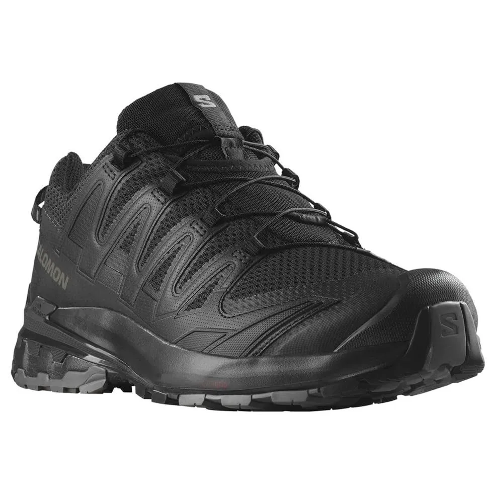Beginner Hiking Shoes Salomon Men's XA Pro 3D V9 Sneaker, Black/Phantom/Pewter