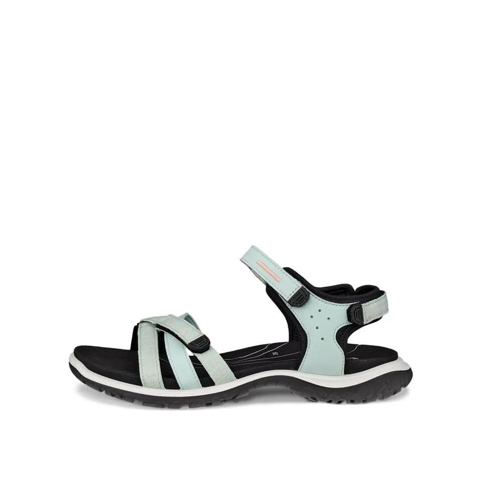 Slippers For Airplane Ecco Offroad Sandals - Emerald/Dusty Peach