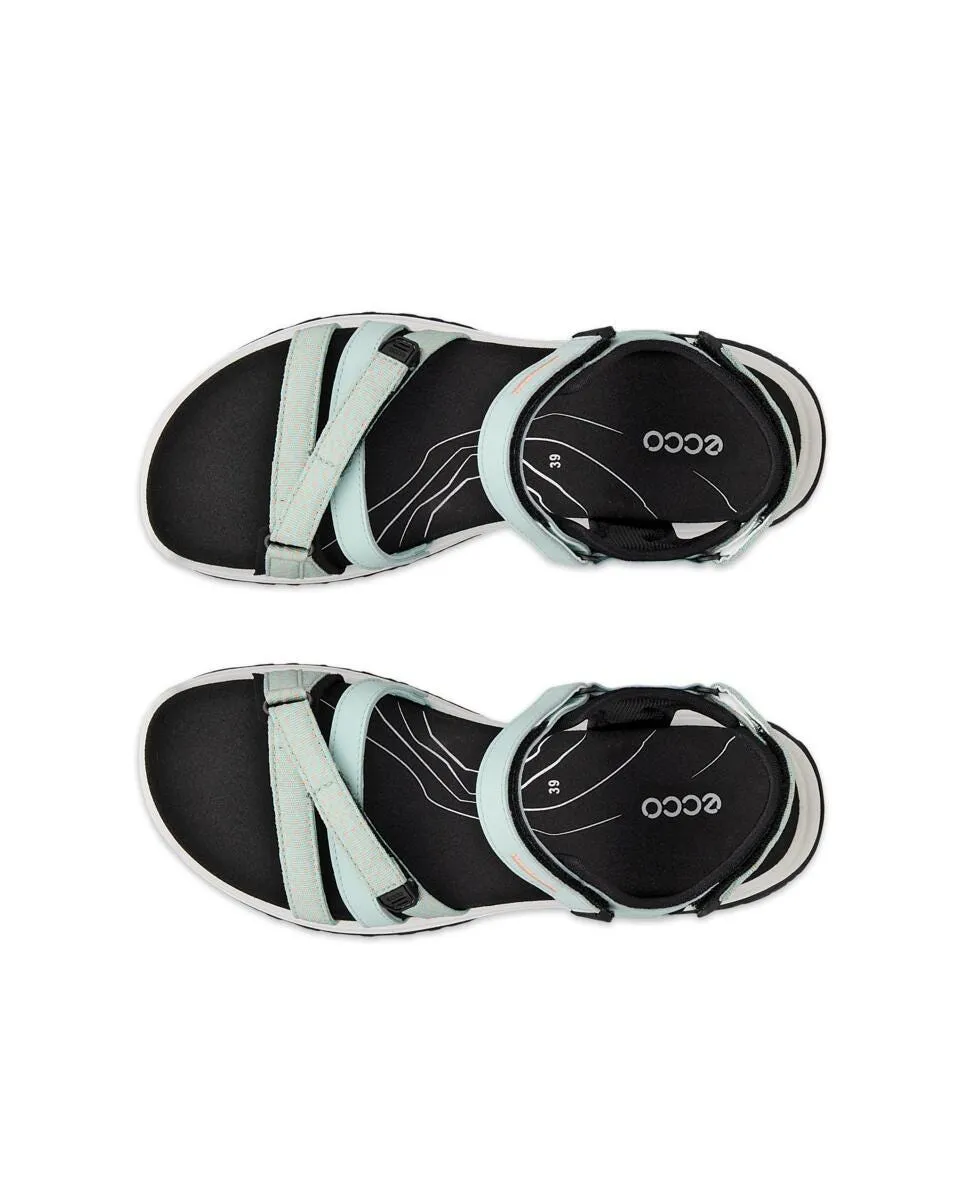 Turkish Cotton Slippers Ecco Offroad Sandals - Emerald/Dusty Peach