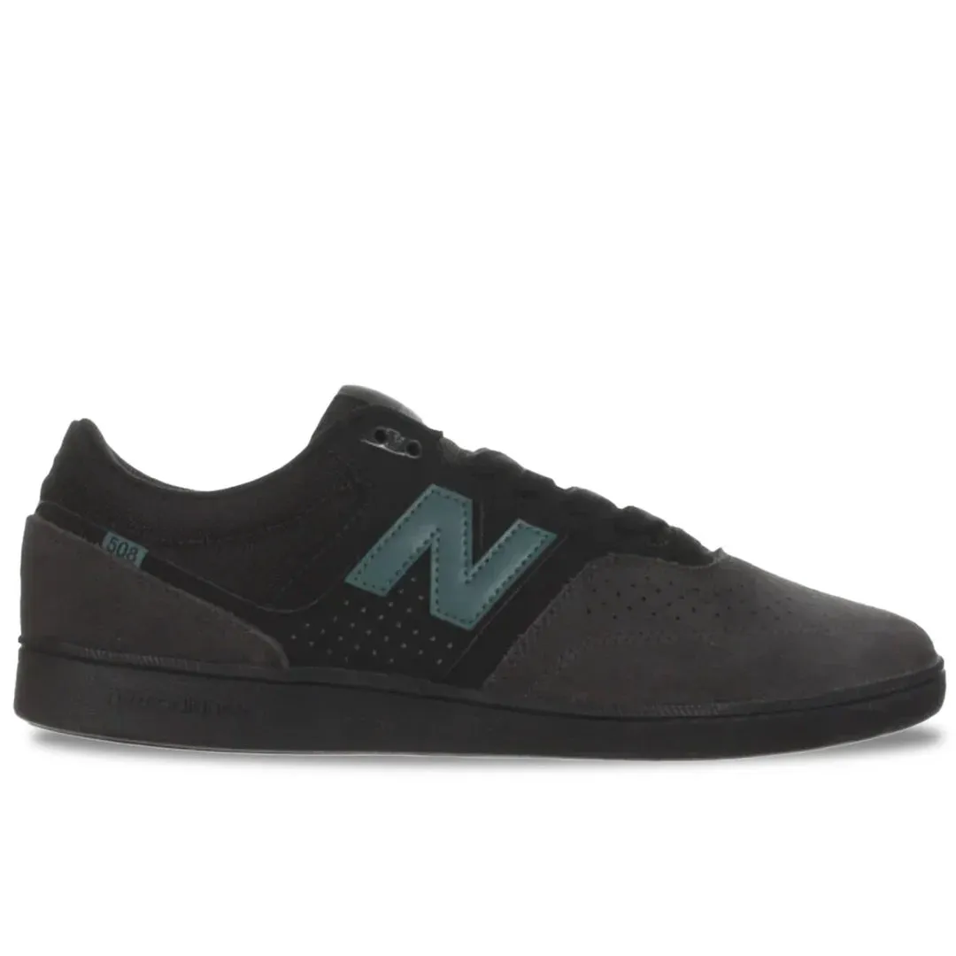 NEW BALANCE NUMERIC 508 BRANDON WESTGATE BLACK/GREEN Sb Dunk Low Pro Prm Skate Shoes